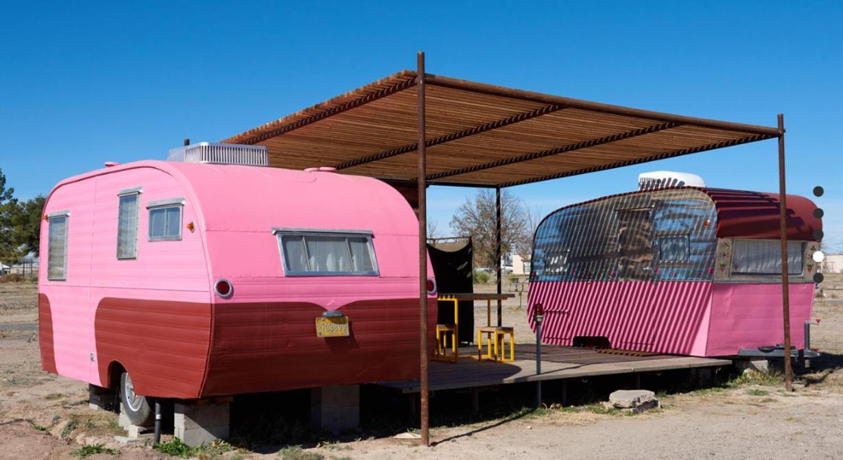 Villa El Cosmico à Marfa Extérieur photo